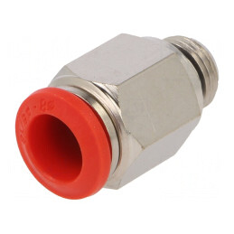 Racord Push-In 1/8" Alamă Nichelată 20bar | Electronic-mag.ro | Componente Electronice