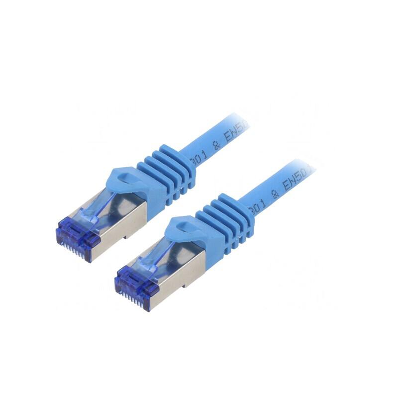 Patch Cord S/FTP Cat 6a Albastru 0.5m | Electronic-mag.ro | Componente Electronice Patch Cord S/FTP Cat 6a Albastru 0.5m | Electronic-mag.ro | Componente Electronice