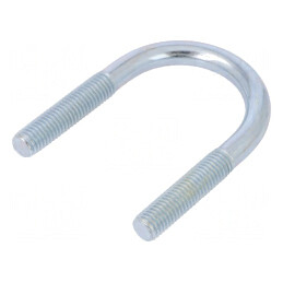 Bridă tip "U" oțel zincat 41mm pentru fixare țevi | Electronic-mag.ro | Componente Electronice