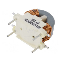 Inductor THT 22mH 600mA 230VAC 10,2x20,3mm | Electronic-mag.ro | Componente Electronice