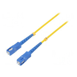 Cabluri fibră optică SC/UPC 2m galbene | Electronic-mag.ro | Componente Electronice