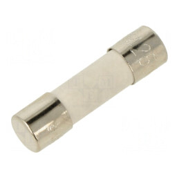 Siguranță întârziată 10A 250VAC ceramică 5x20mm | Electronic-mag.ro | Componente Electronice