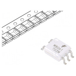 Optocuplor SMD 1 Canal Colector Deschis 3.75kV | Electronic-mag.ro | Componente Electronice