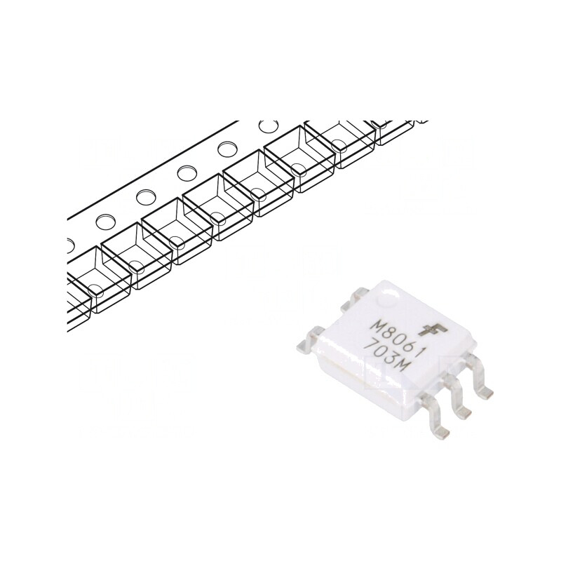 Optocuplor SMD 1 Canal Colector Deschis 3.75kV | Electronic-mag.ro | Componente Electronice