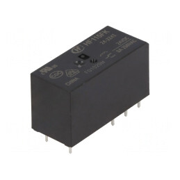 Releu Electromagnetic DPDT 24VDC 8A PCB | Electronic-mag.ro | Componente Electronice