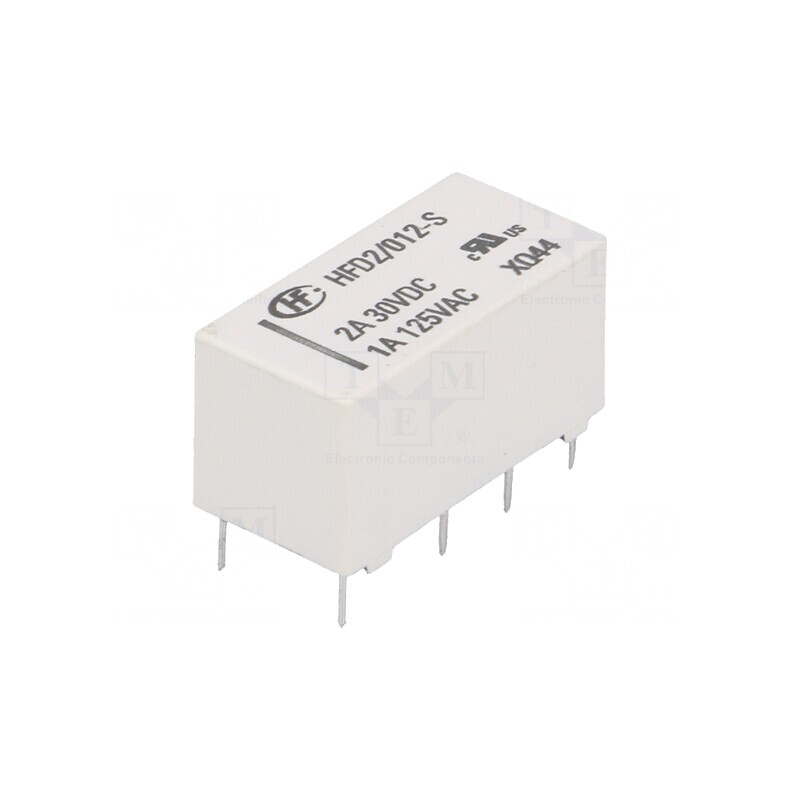 Releu electromagnetic DPDT 12VDC 3A PCB | Electronic-mag.ro | Componente Electronice