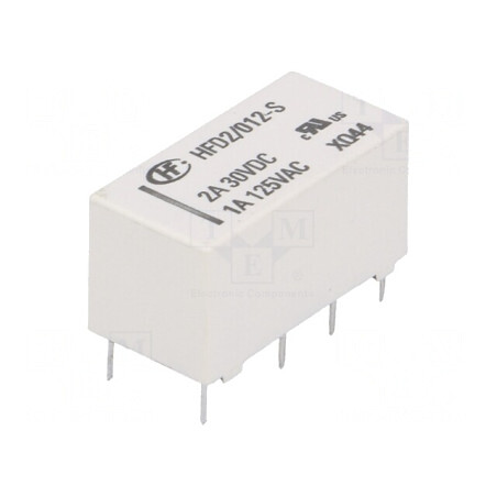 Releu electromagnetic DPDT 12VDC 3A PCB | Electronic-mag.ro | Componente Electronice