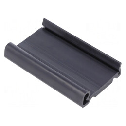 Mâner PVC 75mm pentru Șină TS35 | Electronic-mag.ro | Componente Electronice