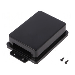 Carcasă Universală ABS Neagră 65x90x29mm | Electronic-mag.ro | Componente Electronice