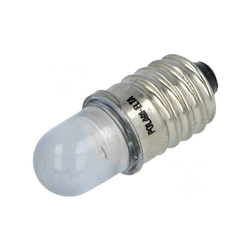 Lampă LED albastră E10 24V | Electronic-mag.ro | Componente Electronice