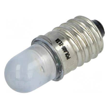 Lampă LED albastră E10 24V | Electronic-mag.ro | Componente Electronice