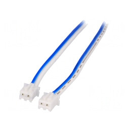 Cablu XHP-2 Albastru/Alb 0.3m | Electronic-mag.ro | Componente Electronice