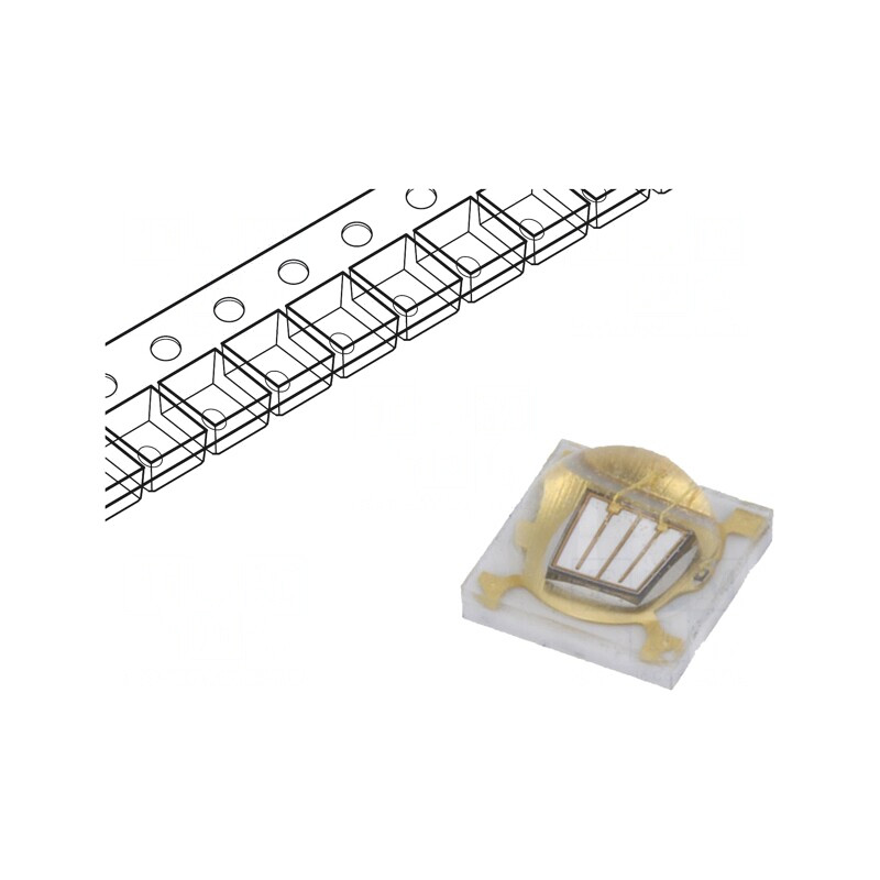 LED UV 3535 130° 500mA 410nm SMD | Electronic-mag.ro | Componente Electronice LED UV 3535 130° 500mA 410nm SMD | Electronic-mag.ro | Componente Electronice