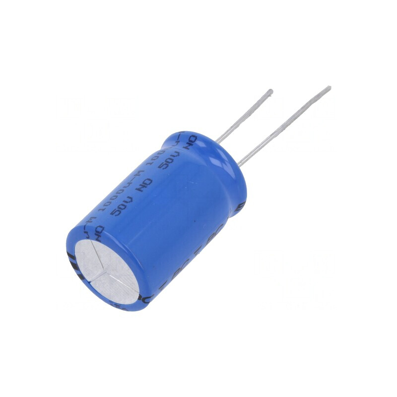 Condensator Electrolitic THT 1mF 50VDC 16x25mm | Electronic-mag.ro | Componente Electronice