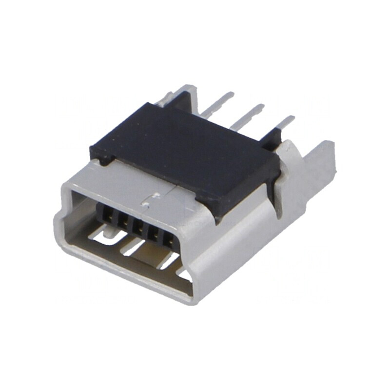 Conector USB B Mini pentru PCB THT 5 PIN | Electronic-mag.ro | Componente Electronice Conector USB B Mini pentru PCB THT 5 PIN | Electronic-mag.ro | Componente Electronice