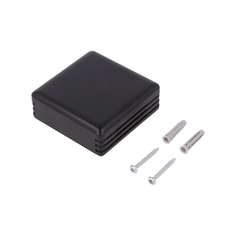 Carcasă alarmă ABS neagră 71x71x27mm | Electronic-mag.ro | Componente Electronice Carcasă alarmă ABS neagră 71x71x27mm | Electronic-mag.ro | Componente Electronice