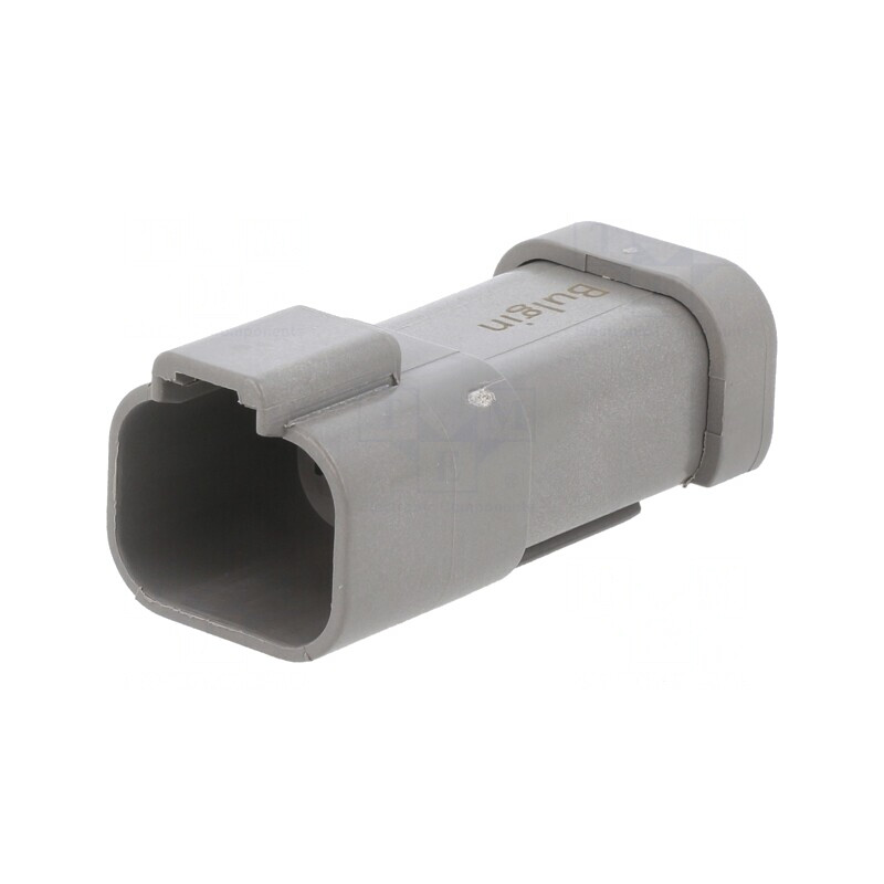 Conector cablu-cablu PX0 tată PIN 4 gri IP68 | Electronic-mag.ro | Componente Electronice