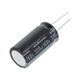 Condensator Electrolitic THT 330uF 160V 18x35.5mm | Electronic-mag.ro | Componente Electronice