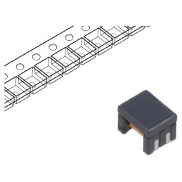 Filtru: anti-interferenţe; SMD; 1210; 115mA; 50VDC; -30÷50%; 2,1Ω