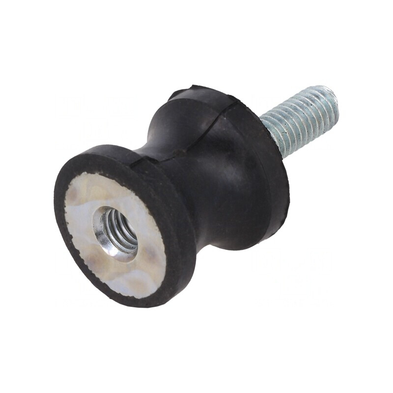 Atenuator de Vibrații M6 20mm Guma | Electronic-mag.ro | Componente Electronice