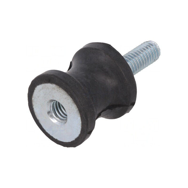 Atenuator de Vibrații M6 20mm Guma | Electronic-mag.ro | Componente Electronice