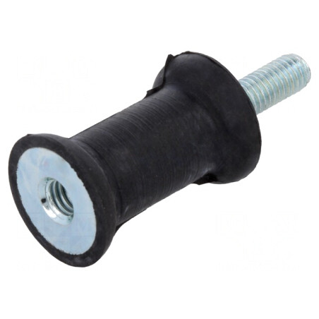 Atenuator de Vibrații M6 20mm Guma 30mm | Electronic-mag.ro | Componente Electronice