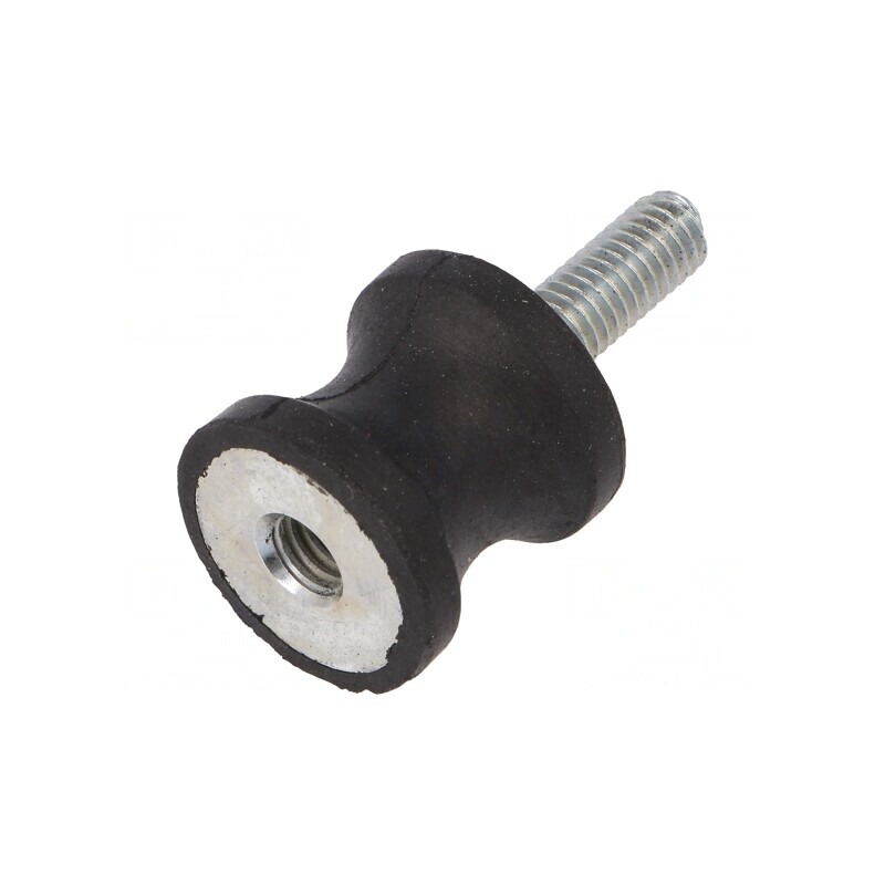 Atenuator de Vibrații M6 20mm Guma 19mm 319N | Electronic-mag.ro | Componente Electronice