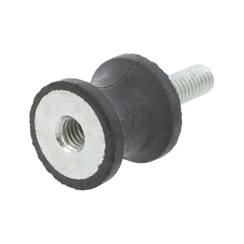 Atenuator de Vibrații M6 20mm Guma | Electronic-mag.ro | Componente Electronice