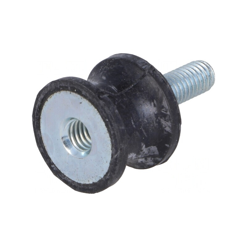 Atenuator de Vibrații M6 20mm Guma | Electronic-mag.ro | Componente Electronice