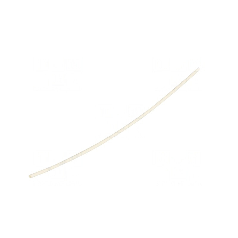 Manșon Termocontractabil Flexibil 2:1 1.2mm Alb | Electronic-mag.ro | Componente Electronice