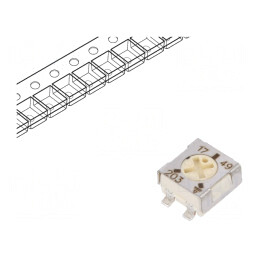 Potențiometru 20kΩ 250mW SMD