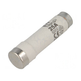 Siguranţă ceramică 25A 500V | Electronic-mag.ro | Componente Electronice