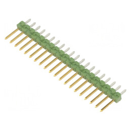 Conector pini tată 20 pini 2,54mm drept AMPMODU MOD II | Electronic-mag.ro | Componente Electronice