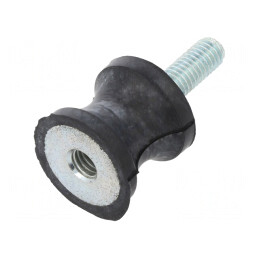 Atenuator de Vibrații din Guma M6 20mm | Electronic-mag.ro | Componente Electronice