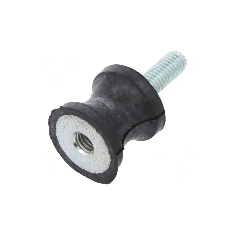 Atenuator de Vibrații din Guma M6 20mm | Electronic-mag.ro | Componente Electronice