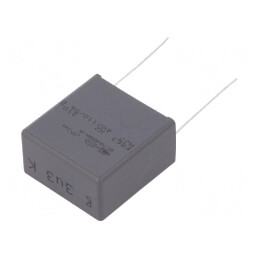 Condensator Polipropilenă 3,3uF THT ±10% | Electronic-mag.ro | Componente Electronice