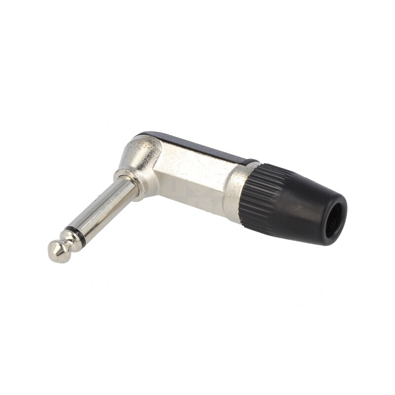 Mufă Jack 6,3mm Mono Unghi 90° | Electronic-mag.ro | Componente Electronice