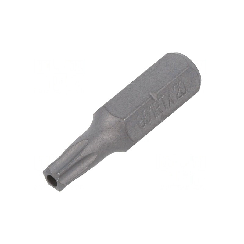 Capăt șurubelniță Torx T20H 25mm | Electronic-mag.ro | Componente Electronice