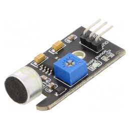 Modul: audio; detector de sunet; 5VDC