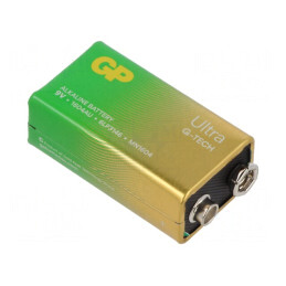 Baterie alcalină 9V nereîncărcabilă 48,5x26,1x17,1mm | Electronic-mag.ro | Componente Electronice