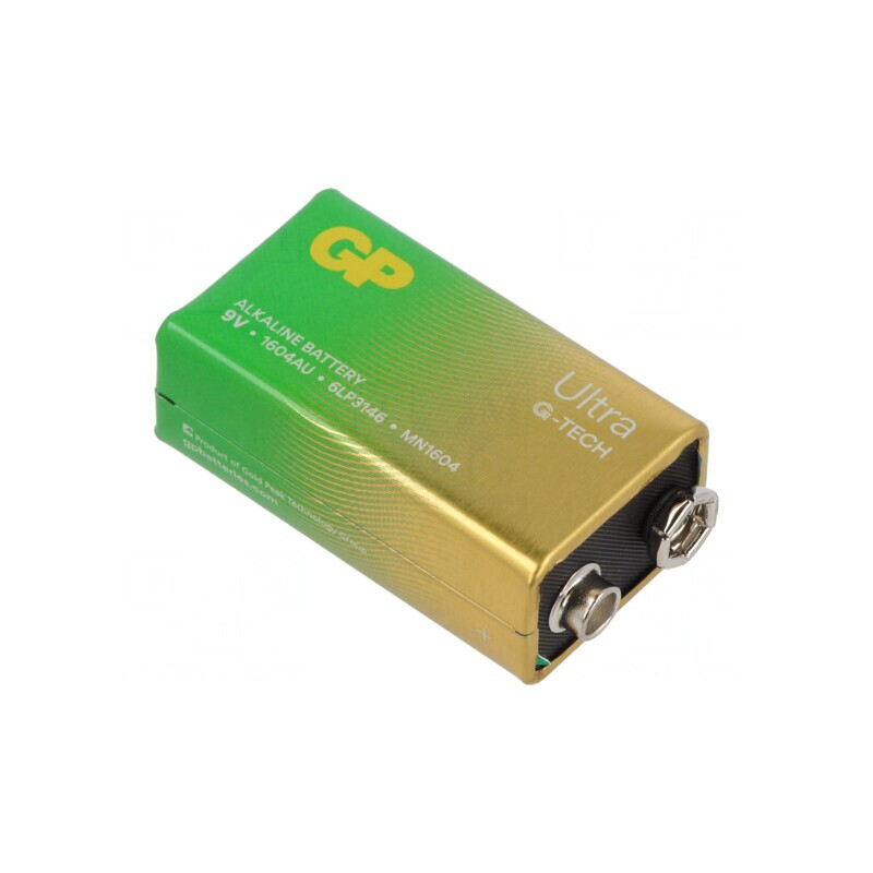 Baterie alcalină 9V nereîncărcabilă 48,5x26,1x17,1mm | Electronic-mag.ro | Componente Electronice