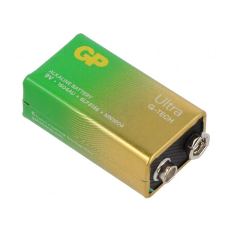 Baterie alcalină 9V nereîncărcabilă 48,5x26,1x17,1mm | Electronic-mag.ro | Componente Electronice