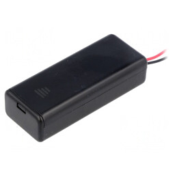 Suport Baterii AAA R3 cu Cablu 150mm pentru 2 Baterii | Electronic-mag.ro | Componente Electronice