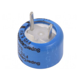 Supercondensator THT 0.047F 5.5V 5.08mm