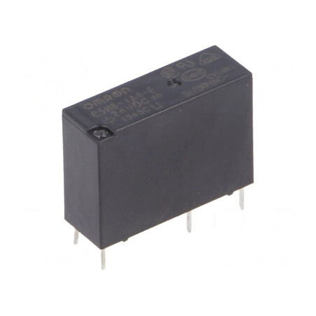 Releu Electromagnetic SPST-NO 24VDC 5A | Electronic-mag.ro | Componente Electronice