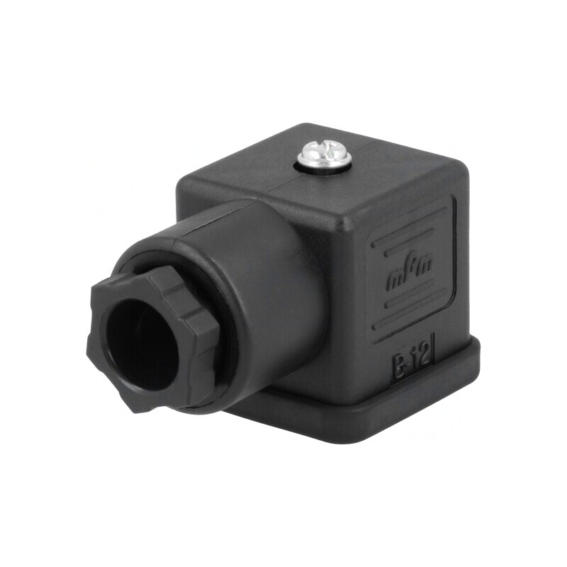 Conector cu Valvă Mufă Format A 18mm 3 PIN pe Cablu | Electronic-mag.ro | Componente Electronice