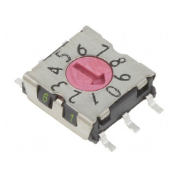 Întrerupător codificare DEC/BCD 10 Poz SMD 80mΩ | Electronic-mag.ro | Componente Electronice