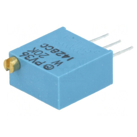 Potenţiometru Vertical 20kΩ 500mW THT ±10% | Electronic-mag.ro | Componente Electronice