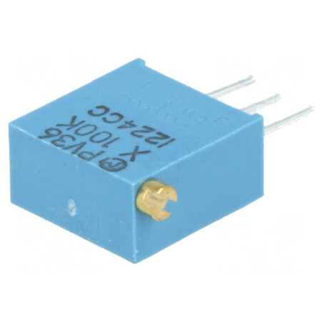 Potențiometru Vertical 100kΩ 500mW THT ±10% | Electronic-mag.ro | Componente Electronice