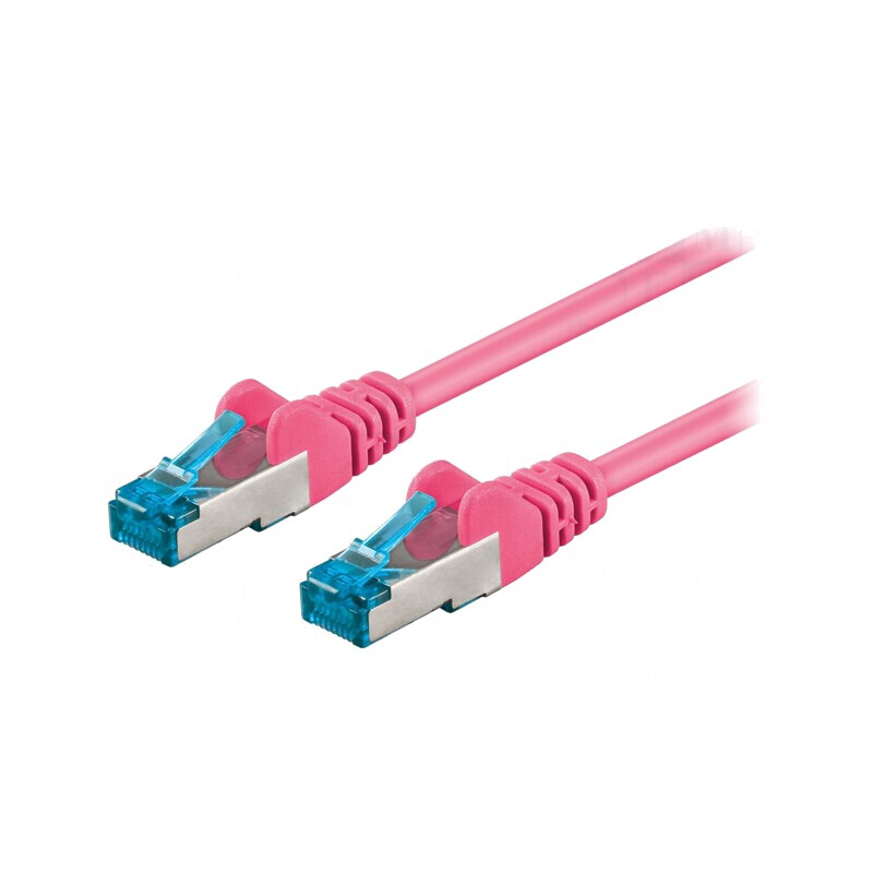 Patch cord roz S/FTP Cat6a Cu LSZH 0,5m | Electronic-mag.ro | Componente Electronice Patch cord roz S/FTP Cat6a Cu LSZH 0,5m | Electronic-mag.ro | Componente Electronice